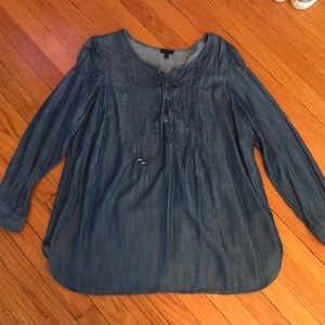 Chambray blouse